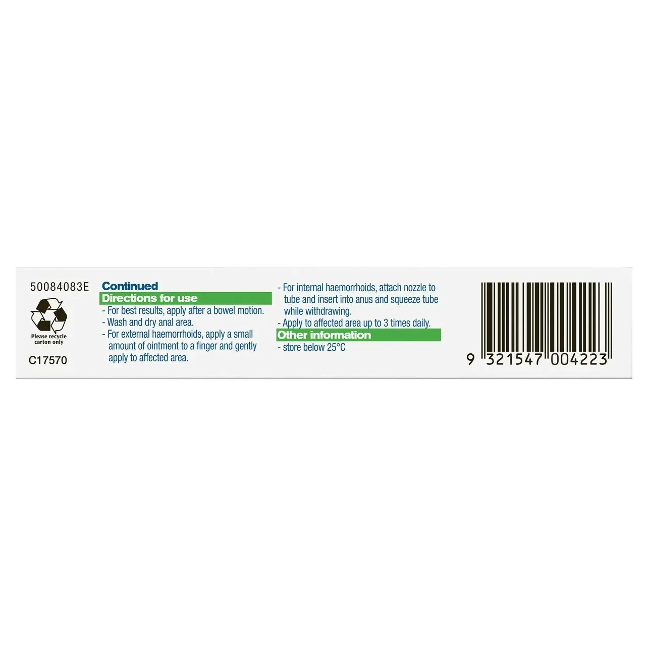 PROCTOSEDYL Ointment 15g