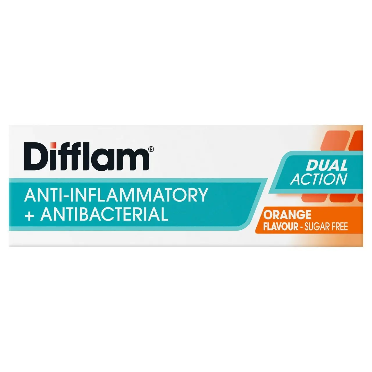 Difflam Sore Throat Lozenges Orange Flavour 16s