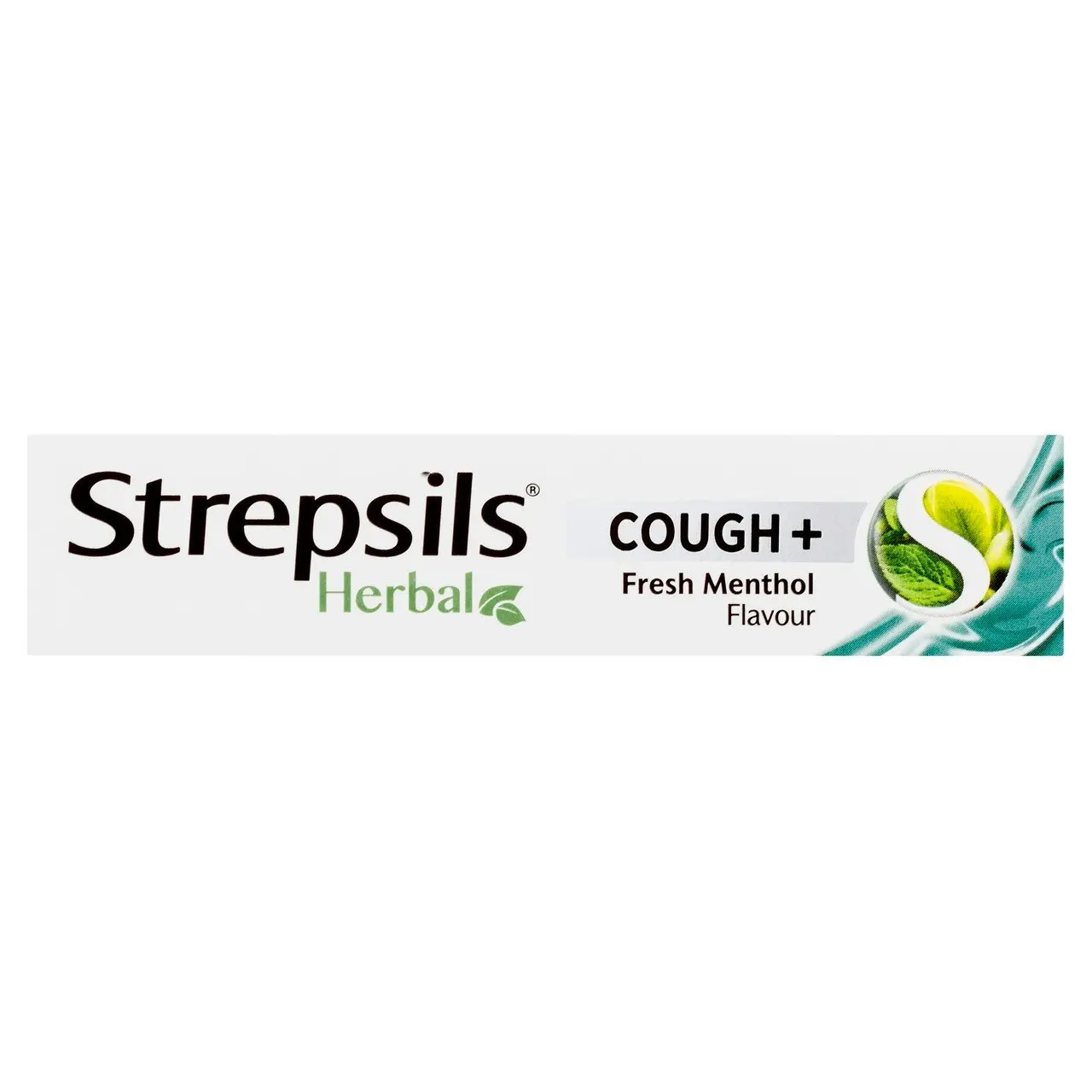 Strepsils Herbal Cough + Lozenges Fresh Menthol 16 Pack