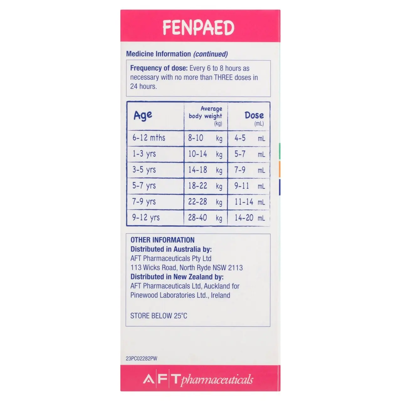 Fenpaed(R) Strawberry Flavour 200mL