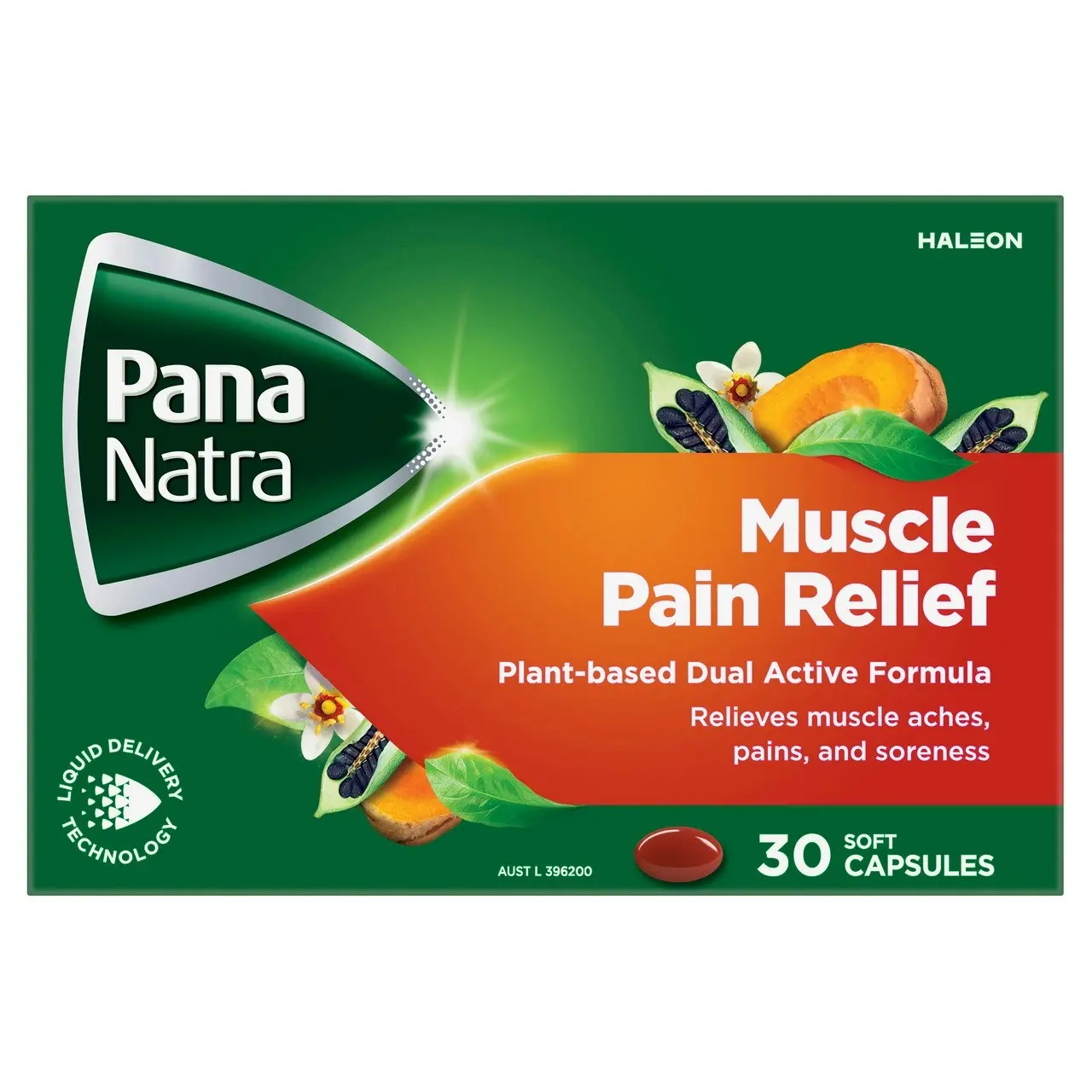 Pana Natra Muscle Pain Relief 30 soft capsules