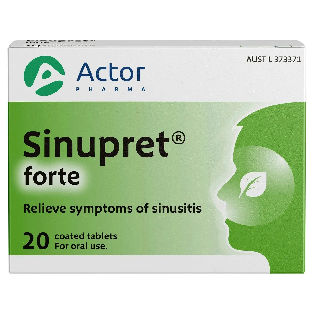 SINUPRET forte Coated Tablets 20's