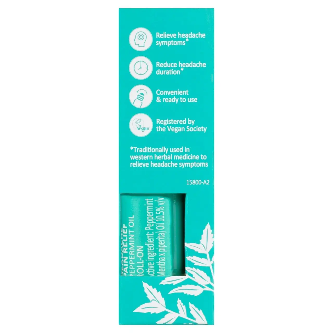 Thursday Plantation Peppermint Headache Pain Relief Roll On 9mL