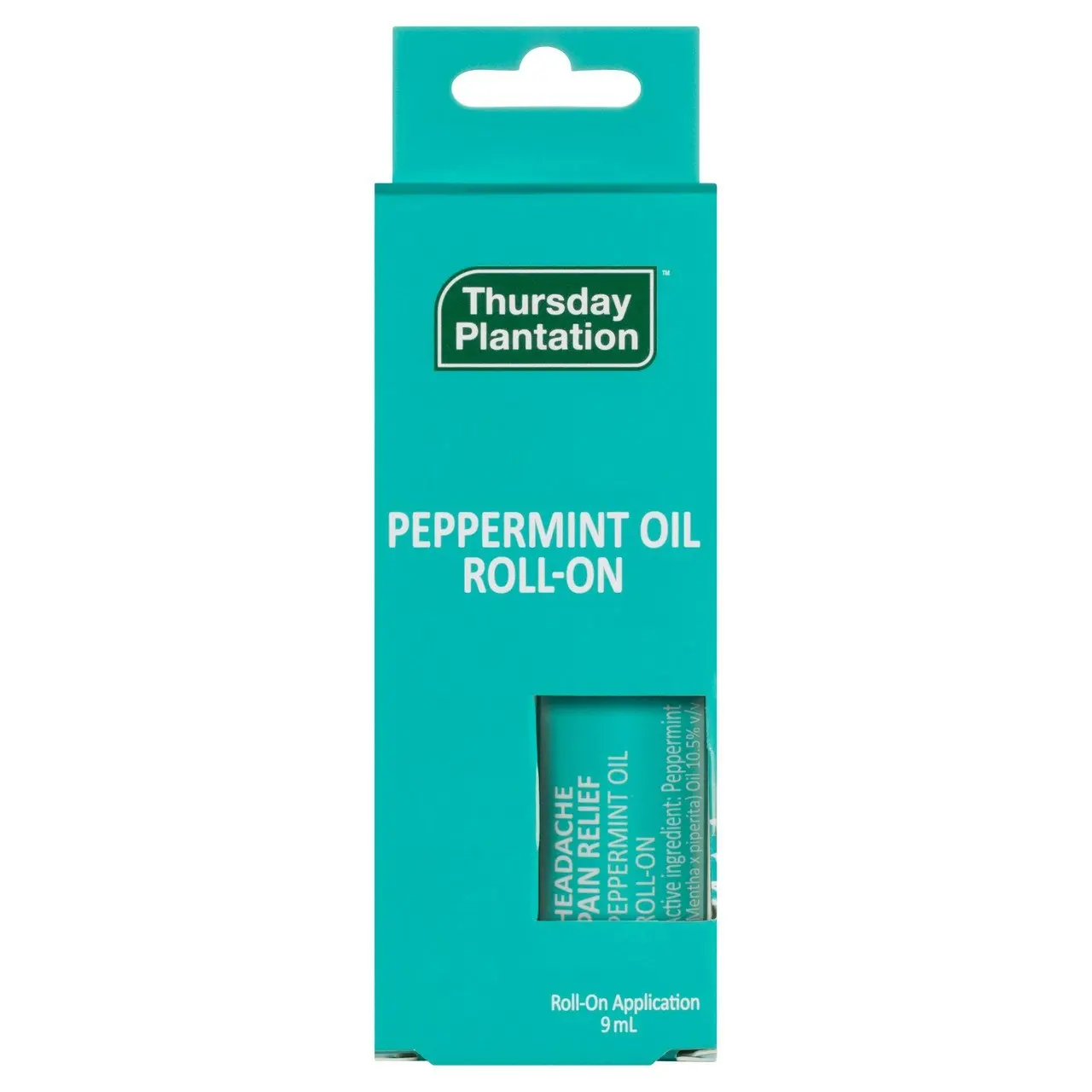 Thursday Plantation Peppermint Headache Pain Relief Roll On 9mL