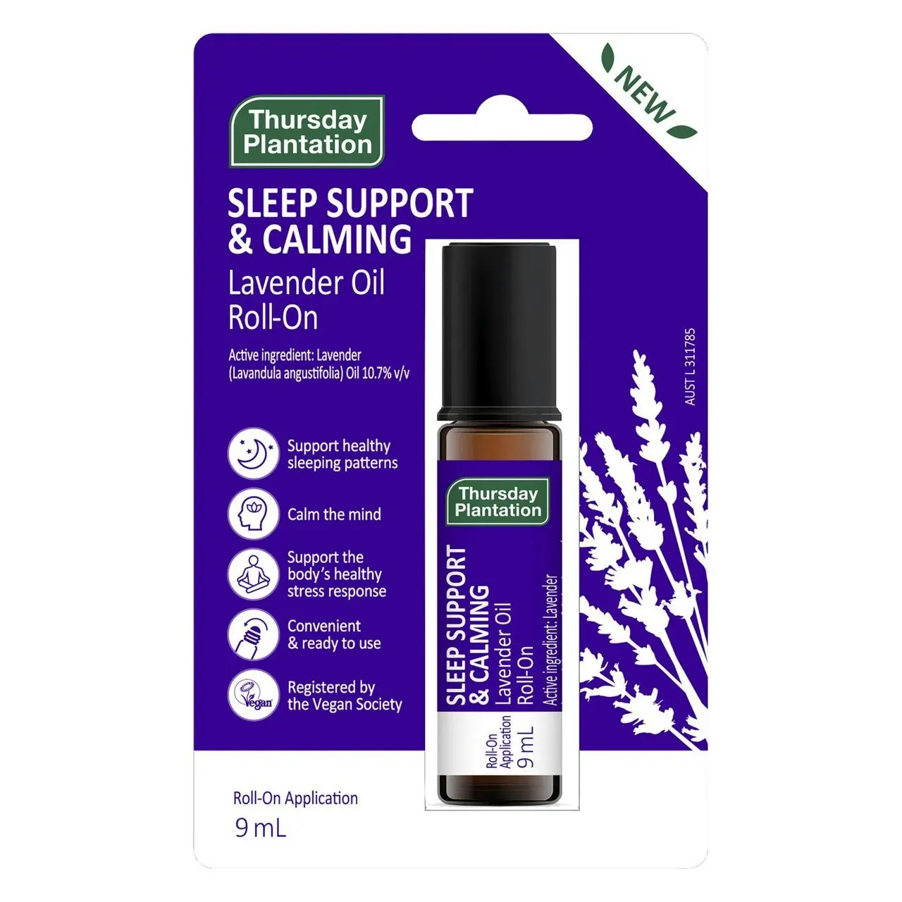 Thursday Plantation Lavender Calming & Sleep Support Roll on 9mL