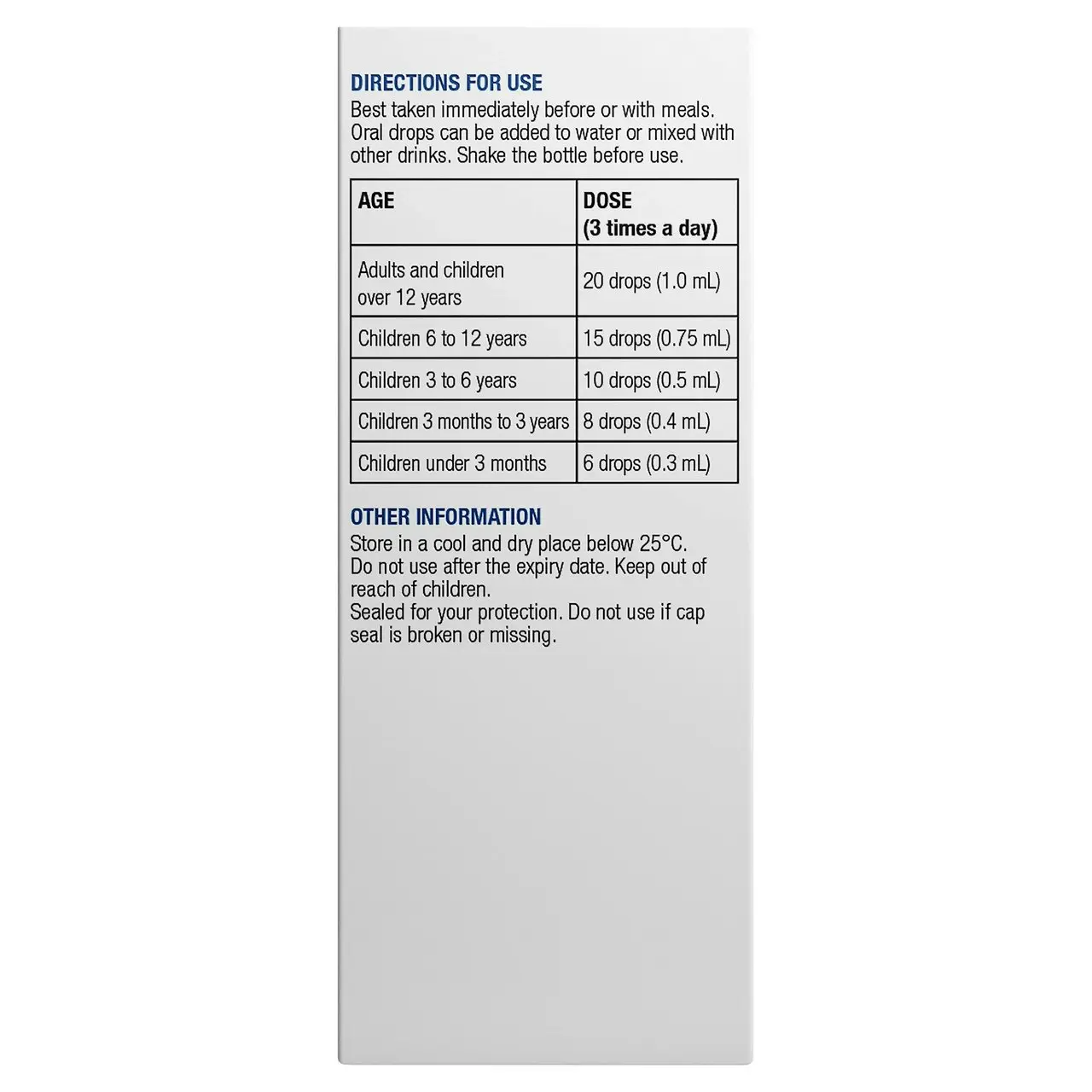 Chemists' Own IBS Support Digestive Drops 50mL