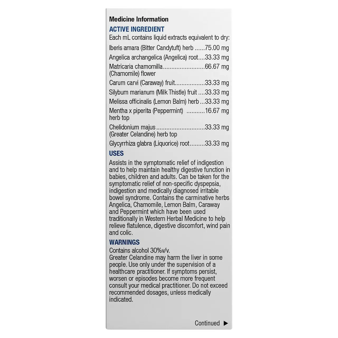 Chemists' Own IBS Support Digestive Drops 50mL