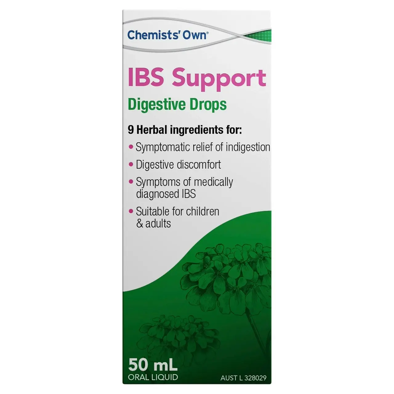 Chemists' Own IBS Support Digestive Drops 50mL