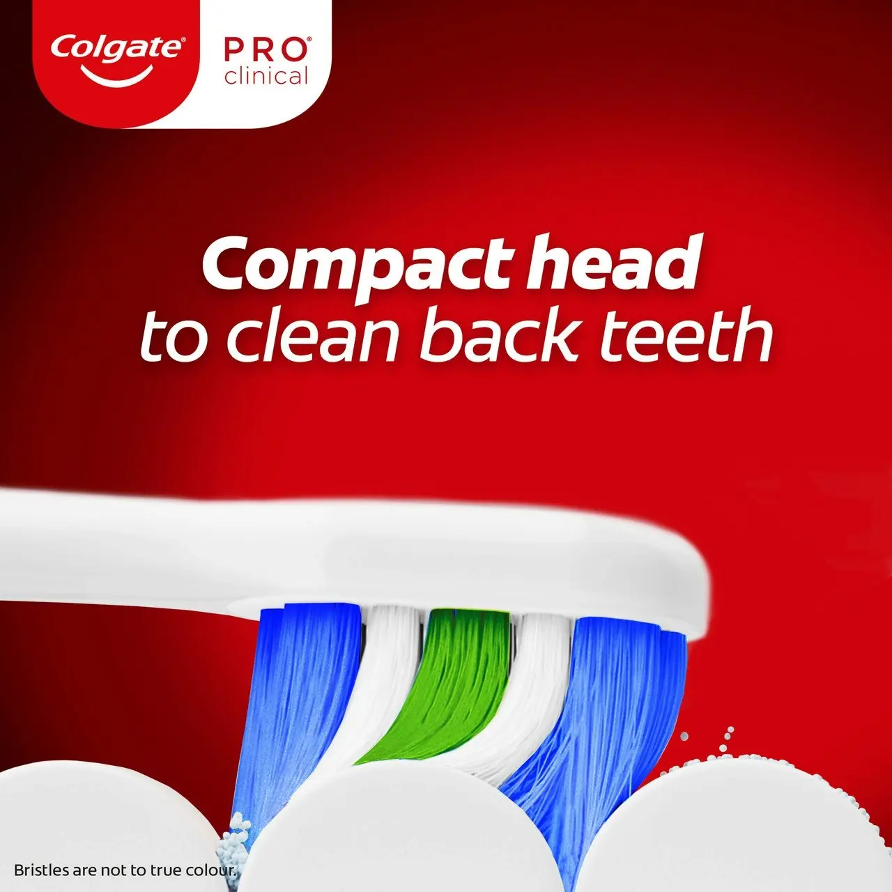 Colgate PRO Clinical Electric Toothbrush, 250R Deep Clean, 5 x Plaque Removal, Gentle On Gums