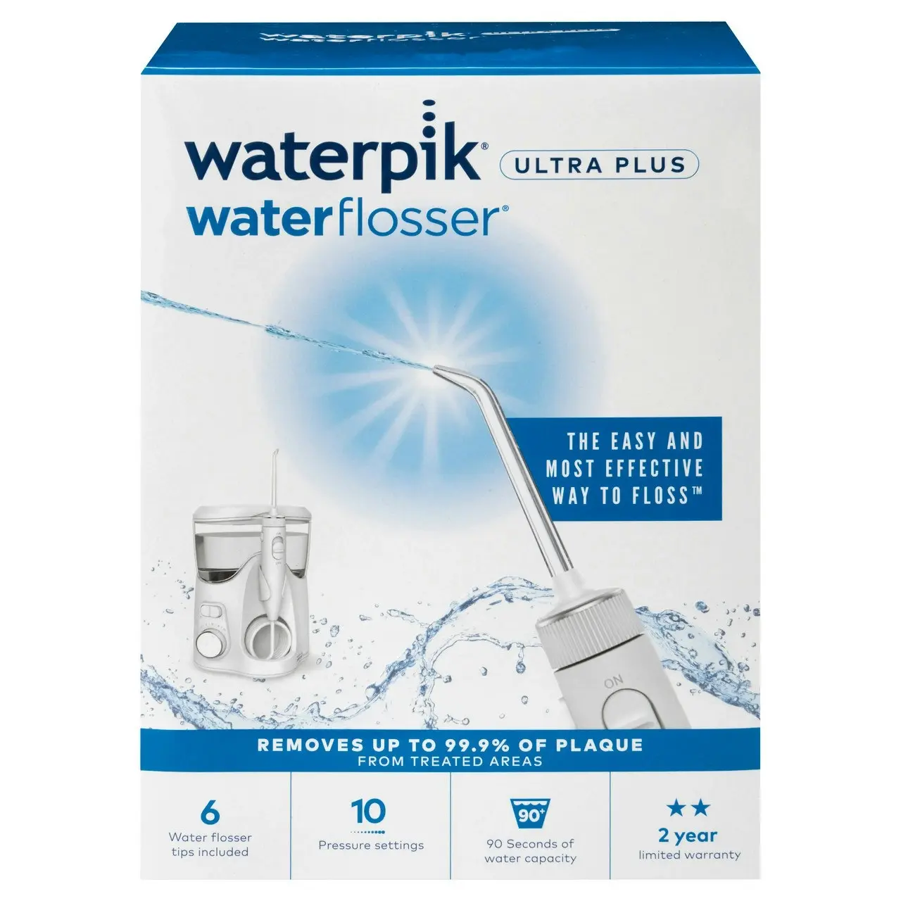 Waterpik Waterflosser White Ultra Plus