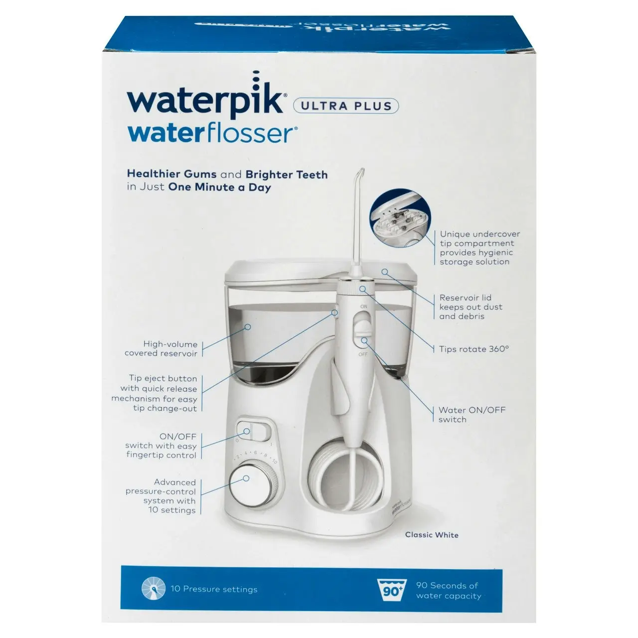 Waterpik Waterflosser White Ultra Plus