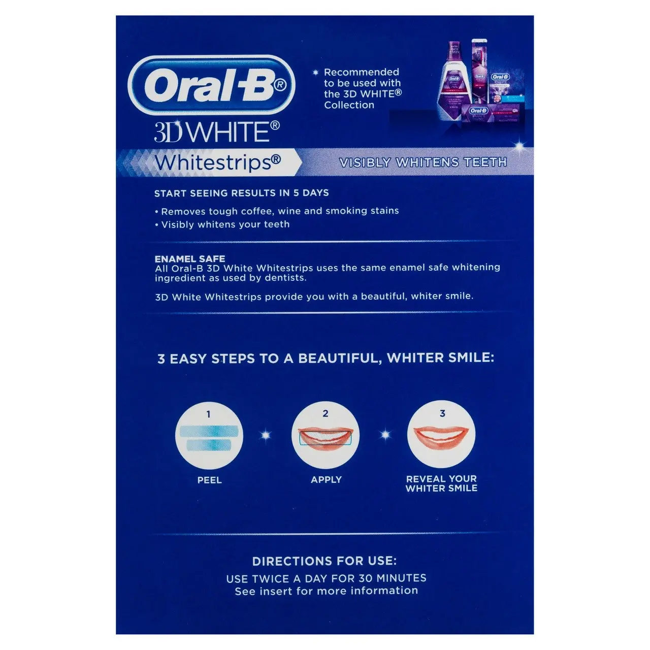 Oral-B 3D White Whitestrips 14 Treatments