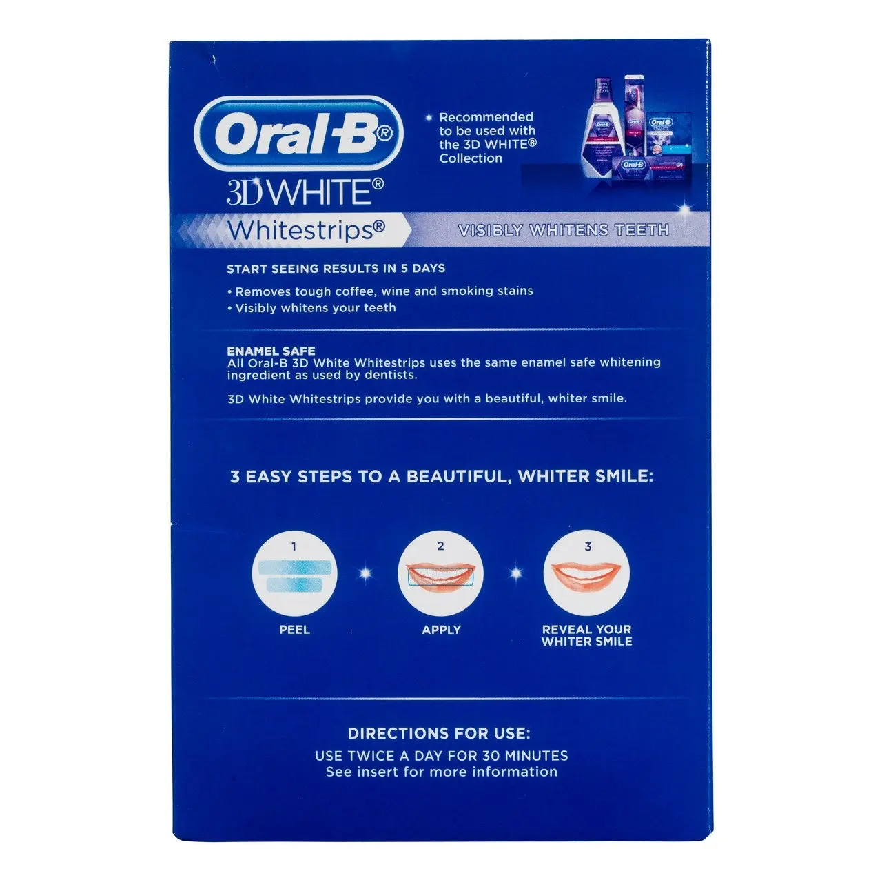 Oral-B 3D White Whitestrips 14 Treatments