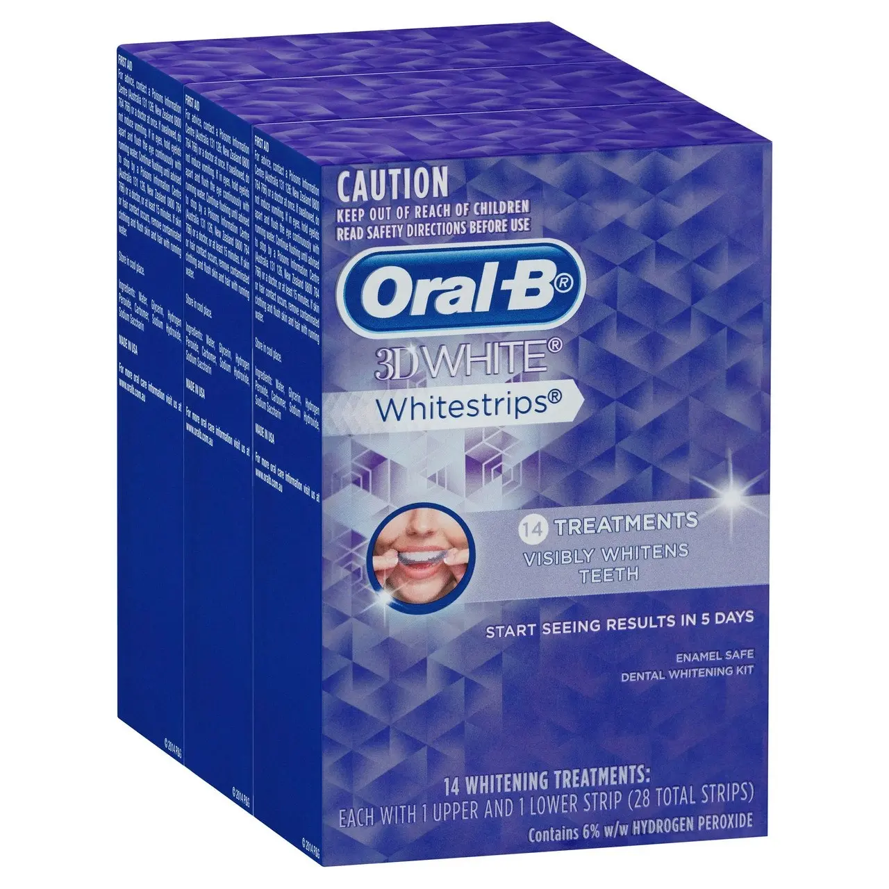 Oral-B 3D White Whitestrips 14 Treatments