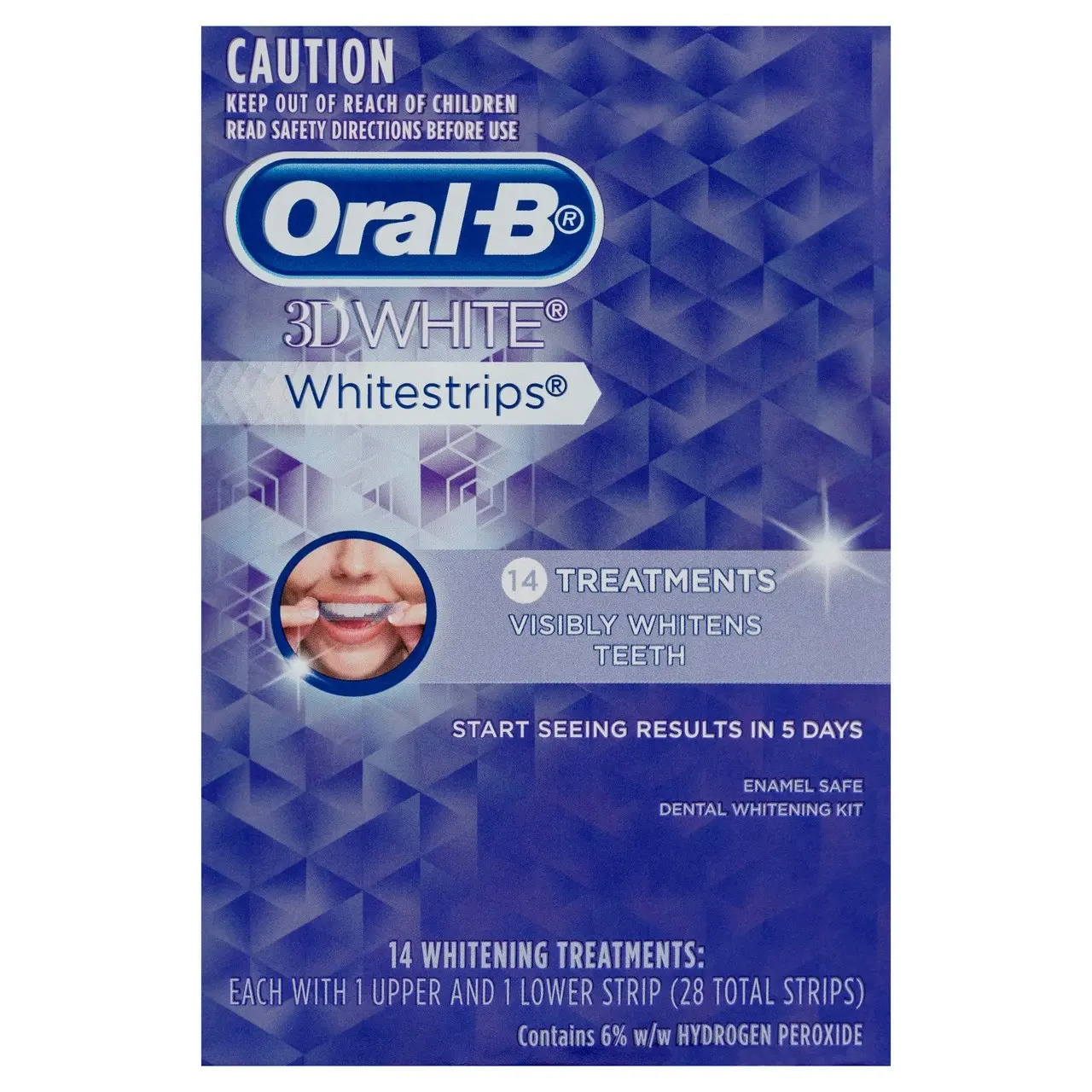 Oral-B 3D White Whitestrips 14 Treatments