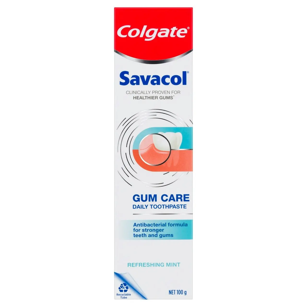 Colgate Savacol Gum Care Daily Toothpaste Refreshing Mint 100g