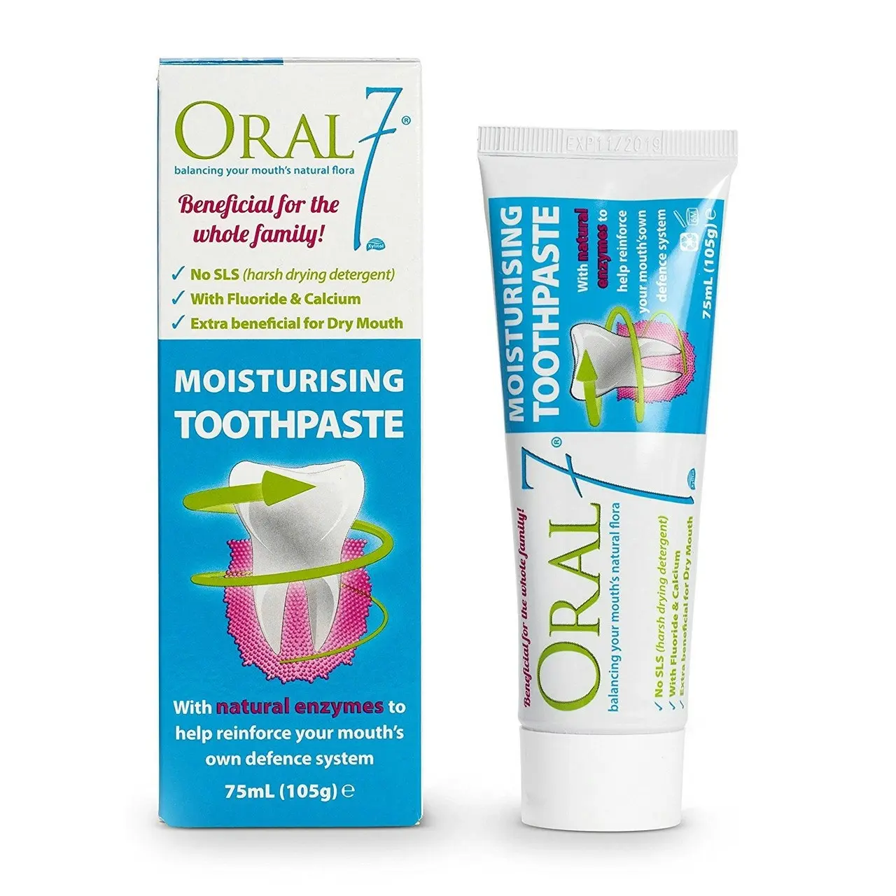 Oral 7 Moisturising Toothpaste 105g