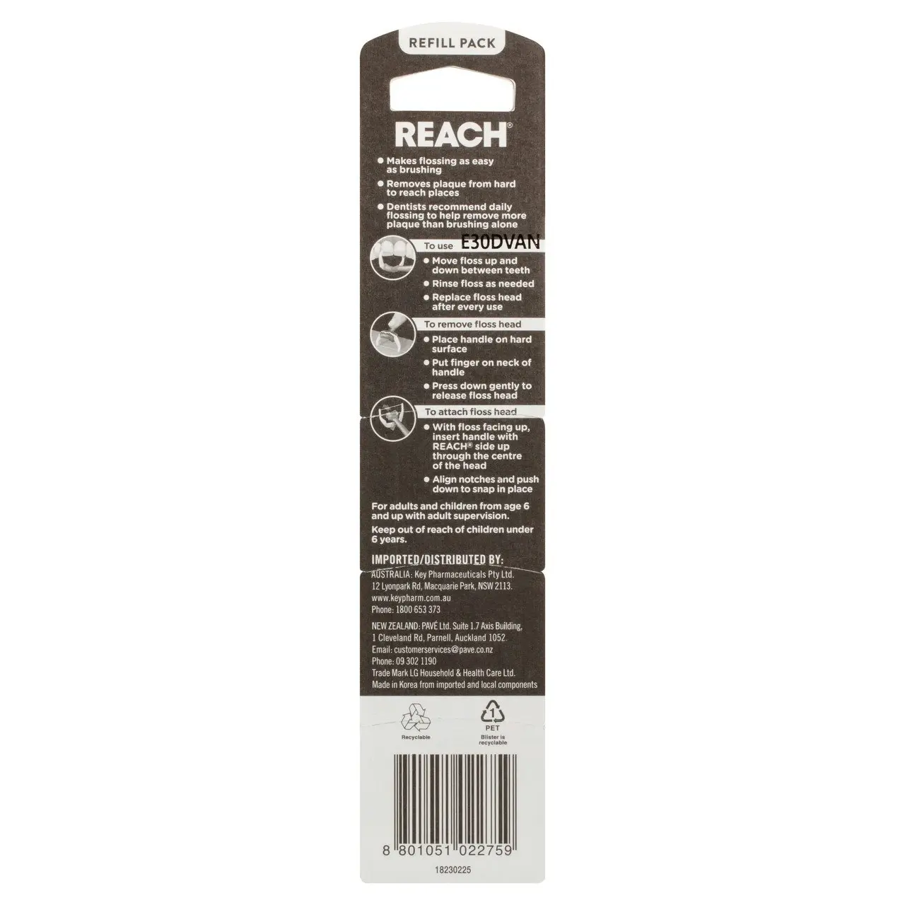 Reach(R)Access Flosser Refill Heads 28pk