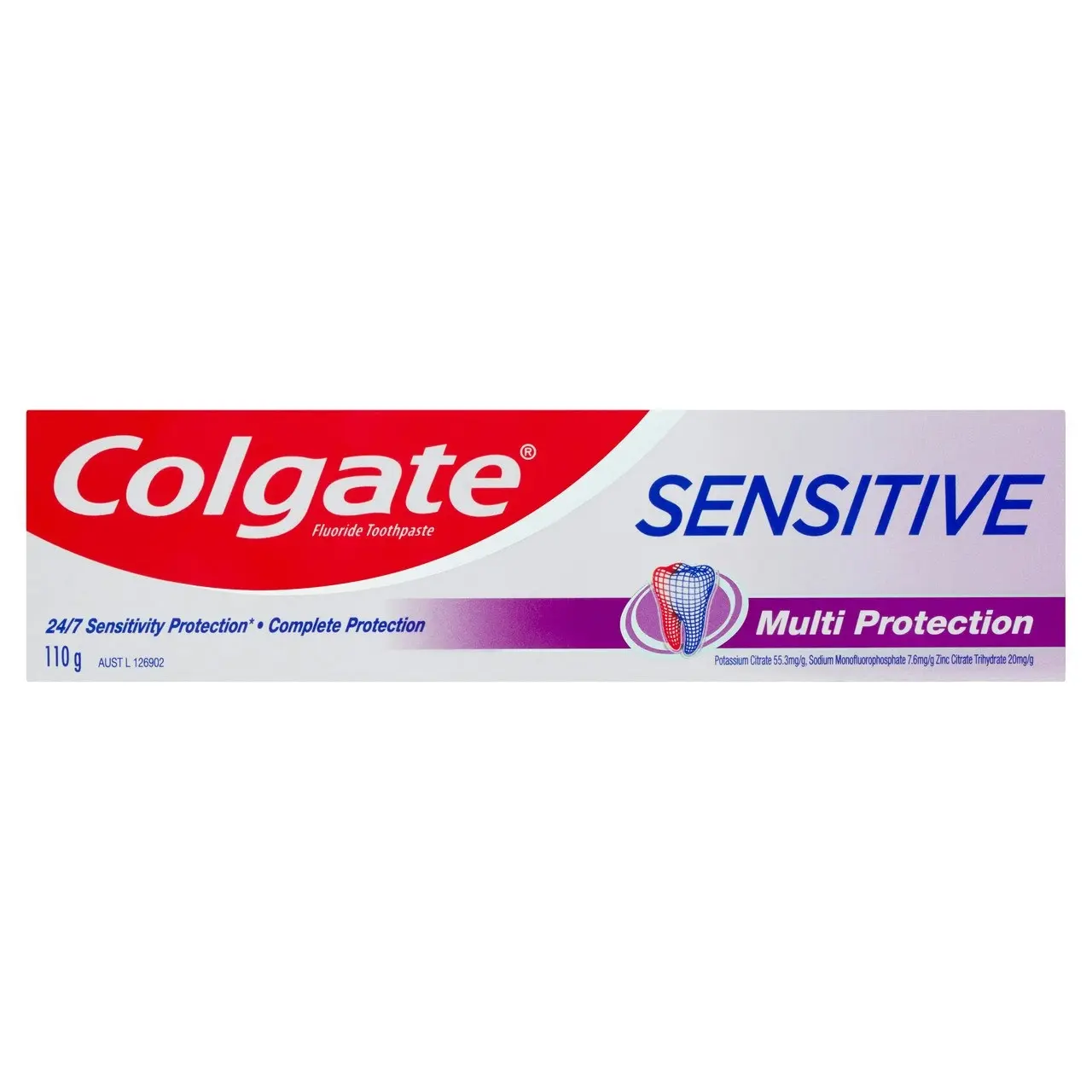 Colgate Sensitive Multi Protection Toothpaste, 110g, For Sensitive Teeth Pain Relief