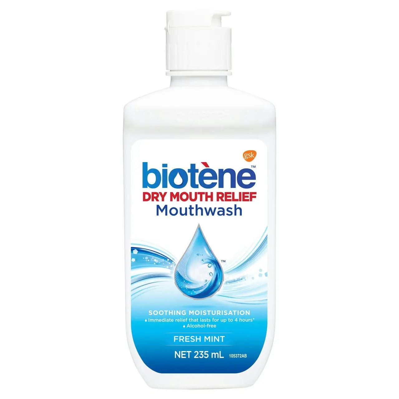 Biotene Dry Mouth Relief Mouthwash Fresh Mint 235mL