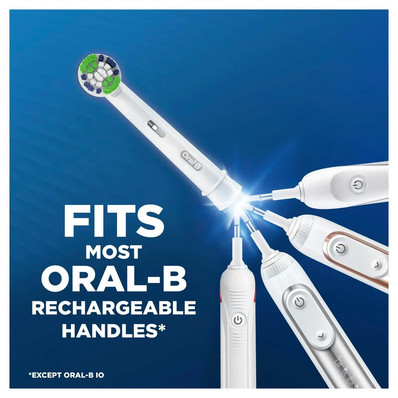 Oral-B Precision Clean White Electric Toothbrush Refills 2 Pack