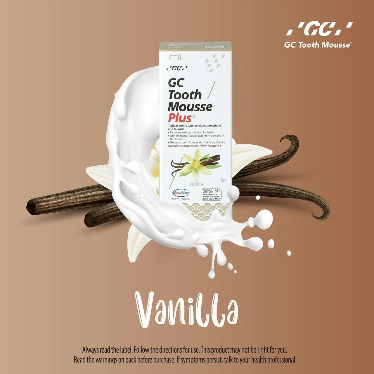 GC Tooth Mousse(TM) Plus Vanilla