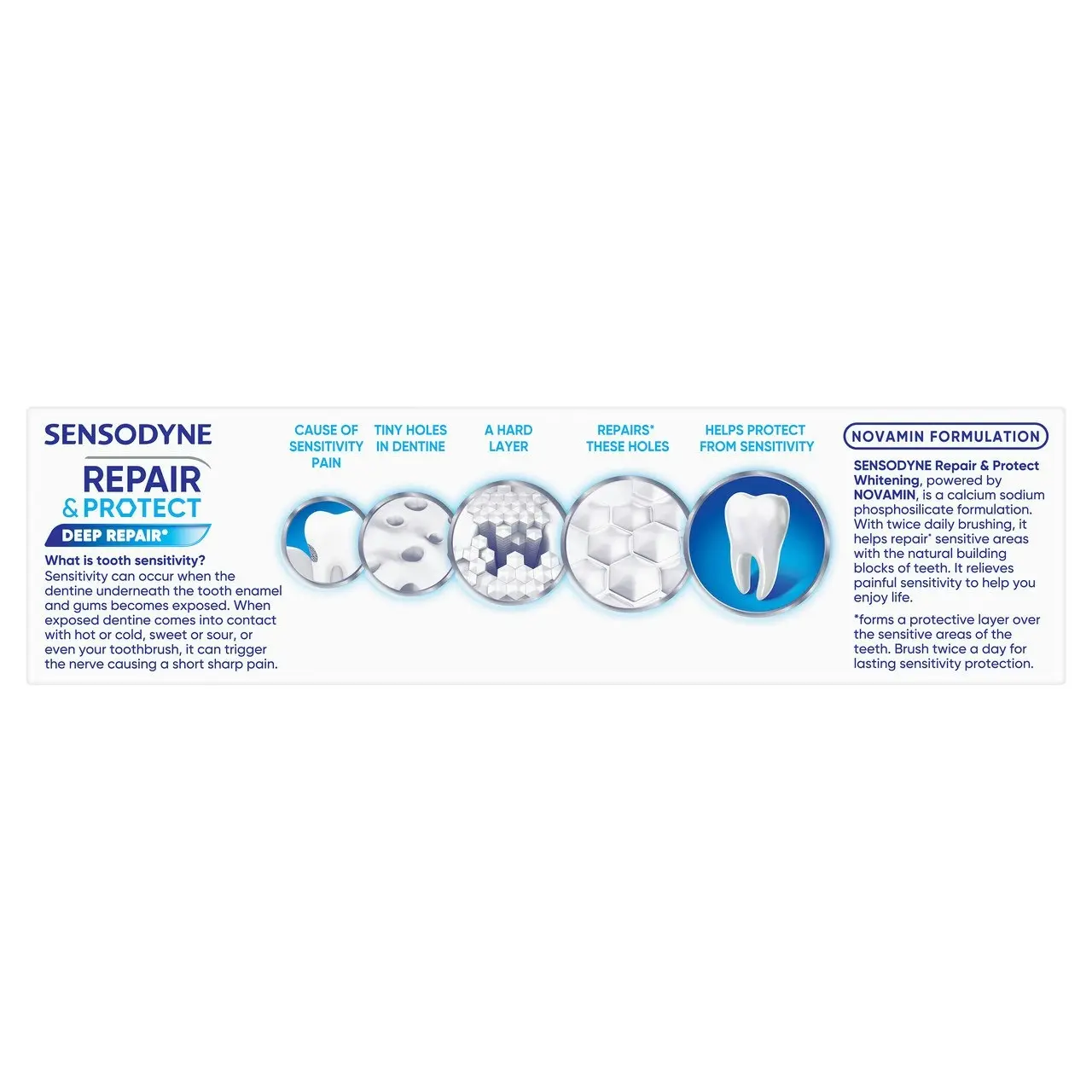 Sensodyne Repair & Protect Whitening Sensitivity Toothpaste 100g