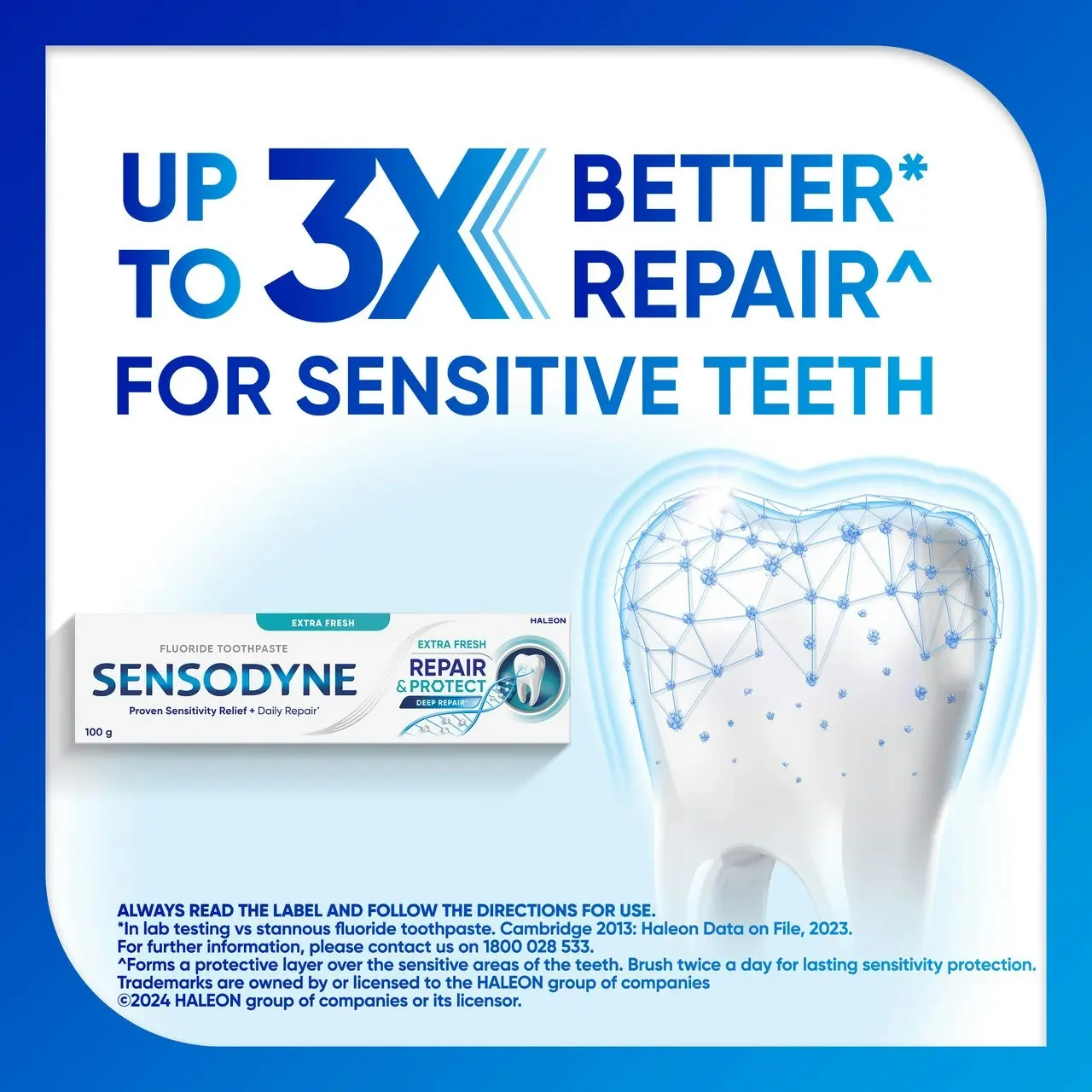 Sensodyne Repair & Protect Extra Fresh 100 g Toothpaste