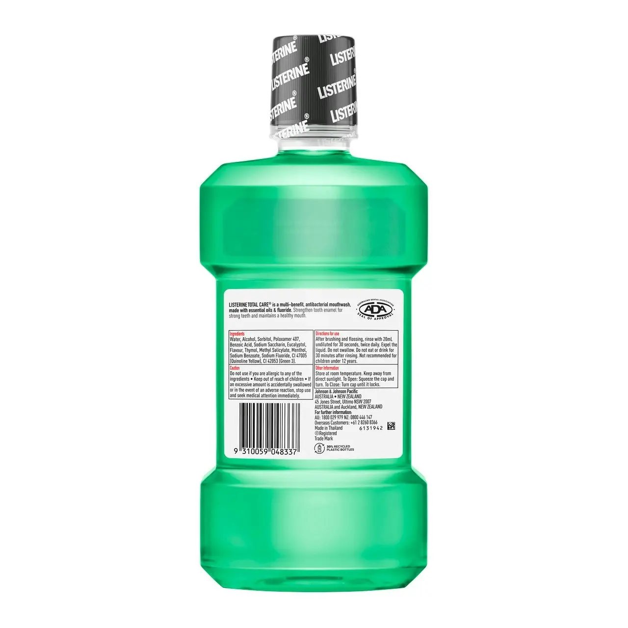 Listerine Total Care Teeth Defence Mouthwash 1L