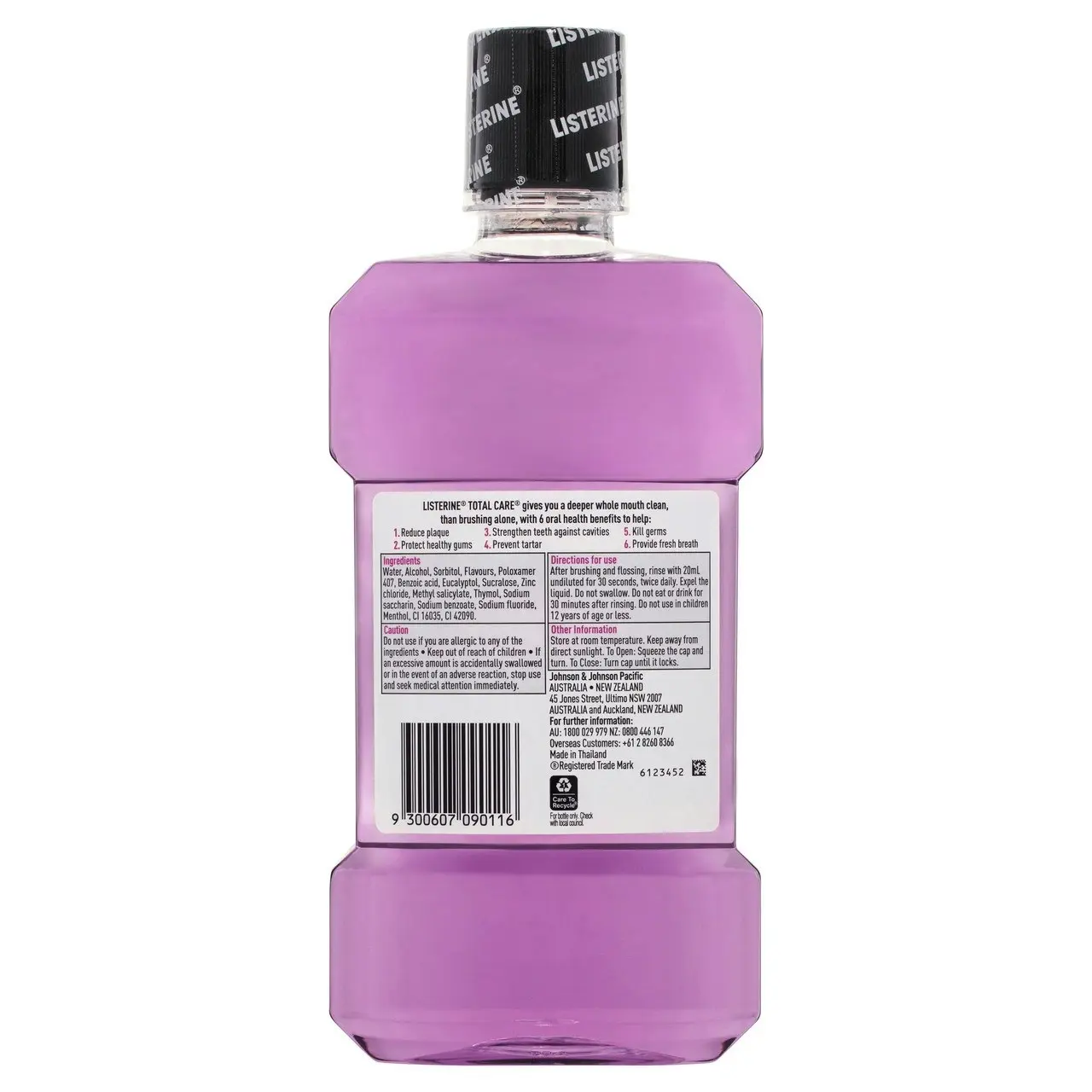 Listerine Total Care Mouthwash 1L