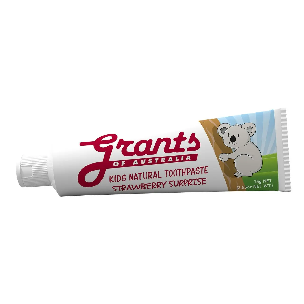 Grant's Kids Natural Toothpaste Strawberry Surprise 75g