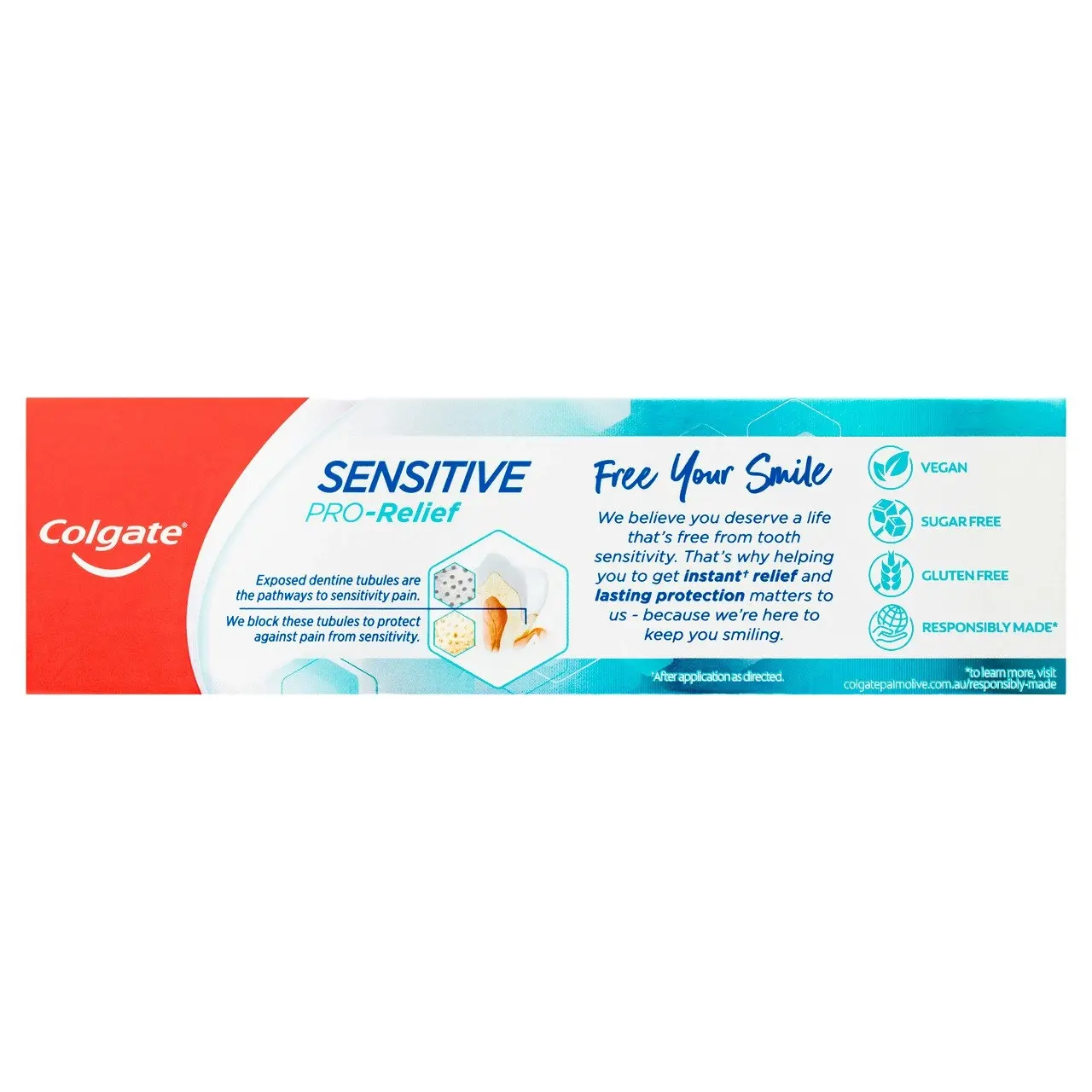 Colgate Sensitive Pro-Relief Whitening Toothpaste, 110g, Clinically Proven Sensitive Teeth Pain Relief