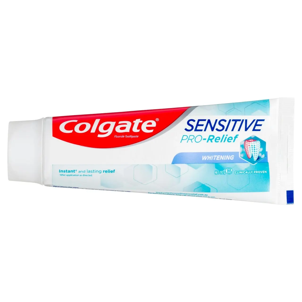 Colgate Sensitive Pro-Relief Whitening Toothpaste, 110g, Clinically Proven Sensitive Teeth Pain Relief