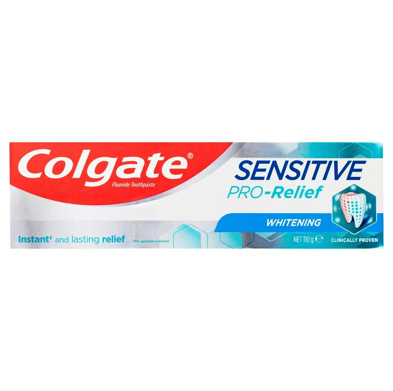 Colgate Sensitive Pro-Relief Whitening Toothpaste, 110g, Clinically Proven Sensitive Teeth Pain Relief