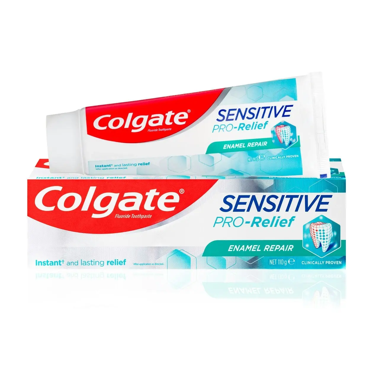 Colgate Sensitive Pro-Relief Enamel Repair Toothpaste, 110g, Clinically Proven Sensitive Teeth Pain Relief