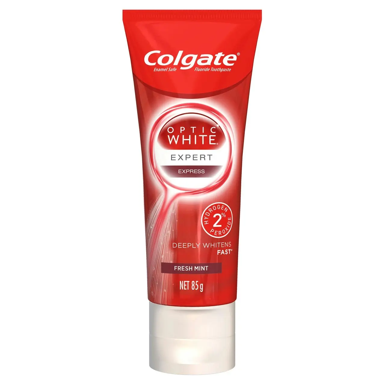 Colgate Optic White Luminous Express Teeth Whitening Toothpaste, 85g