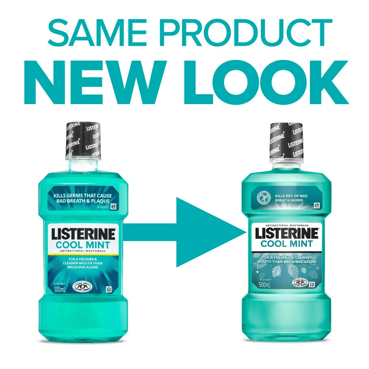 Listerine Cool Mint Mouthwash 1L