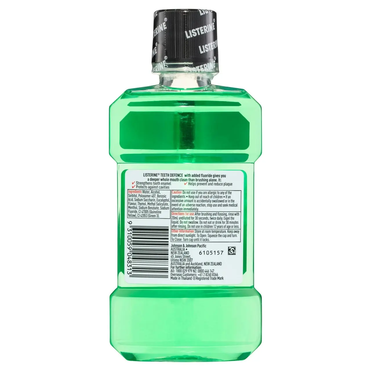 Listerine Total Care Teeth Defence Mouthwash 250mL