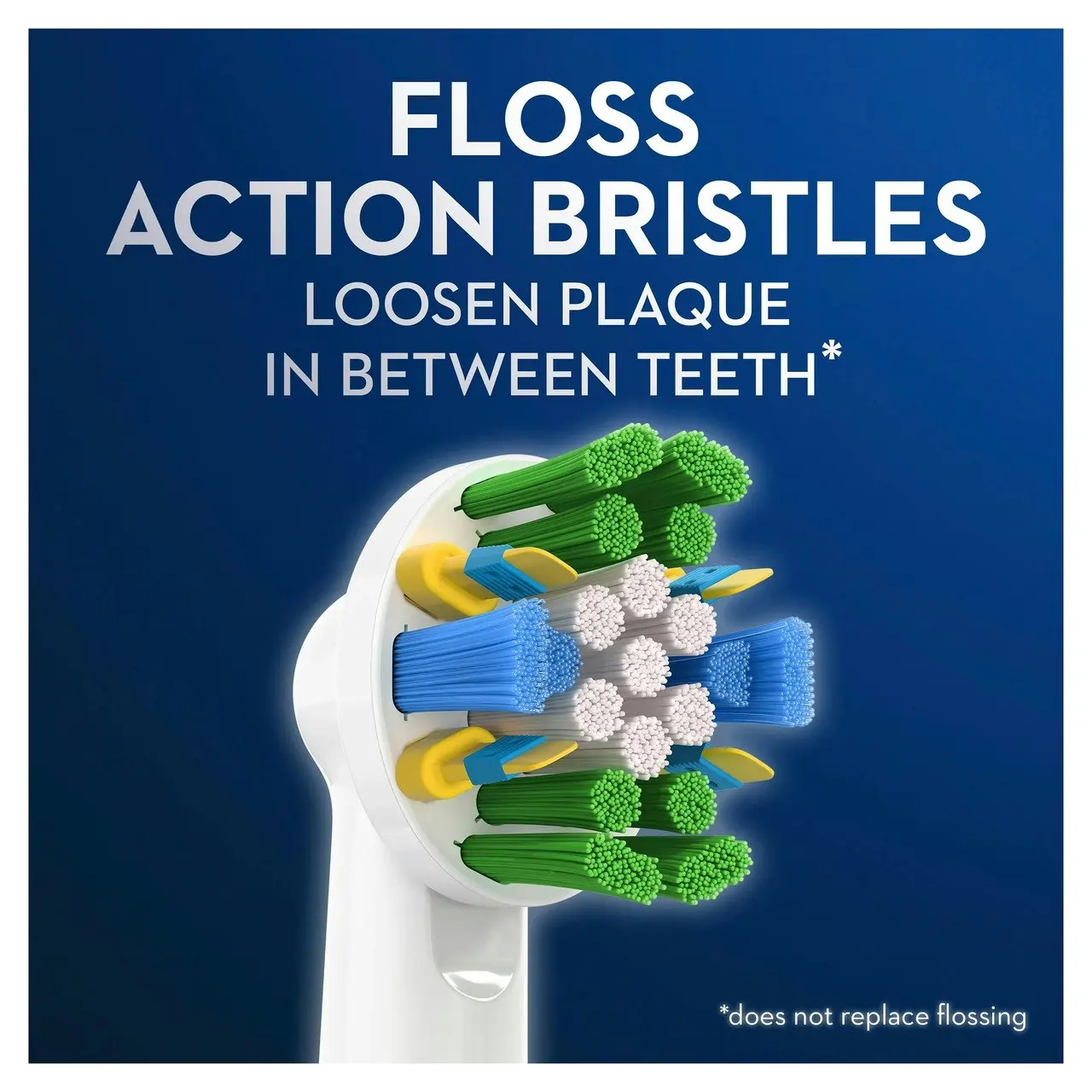 Oral-B Floss Action Clean Electric Toothbrush Refills, 3 Pack