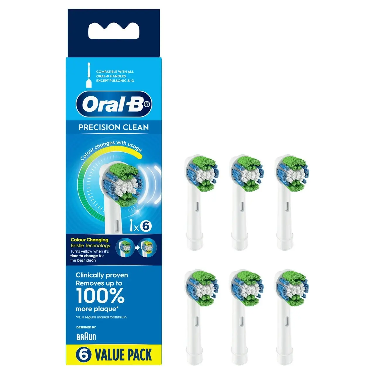 Oral-B Everyday Clean Electric Toothbrush Replacement Head  - 6 Pack