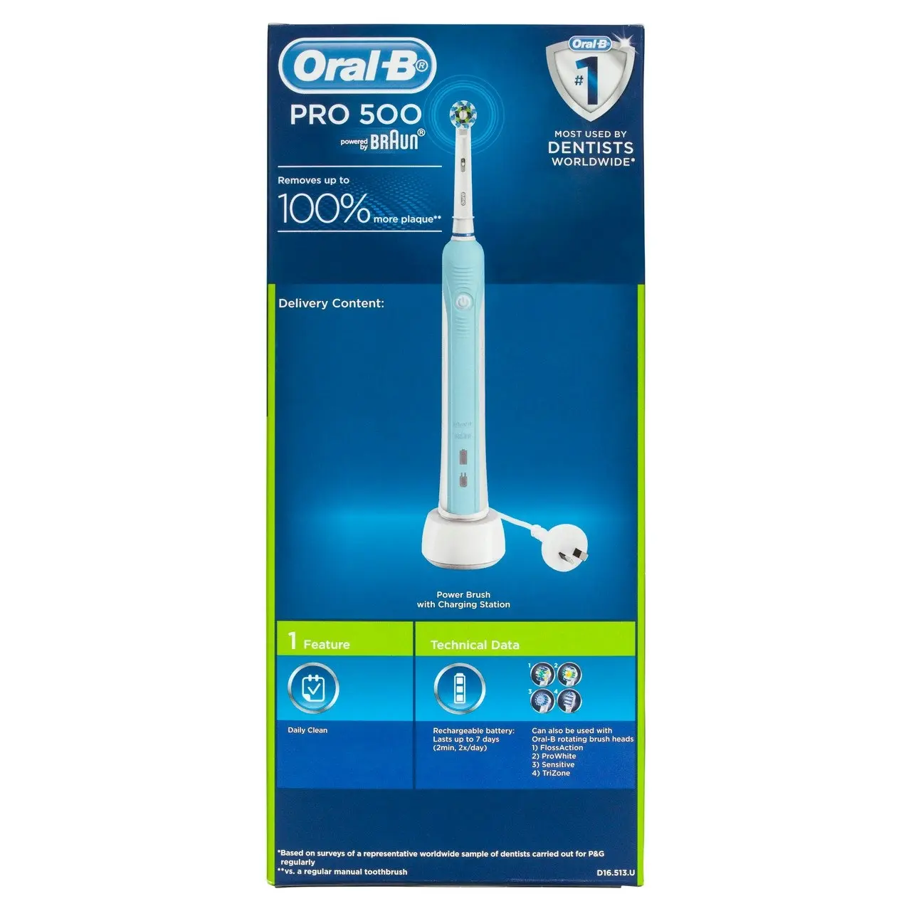 Oral-B CrossAction Pro 500 Electric Toothbrush