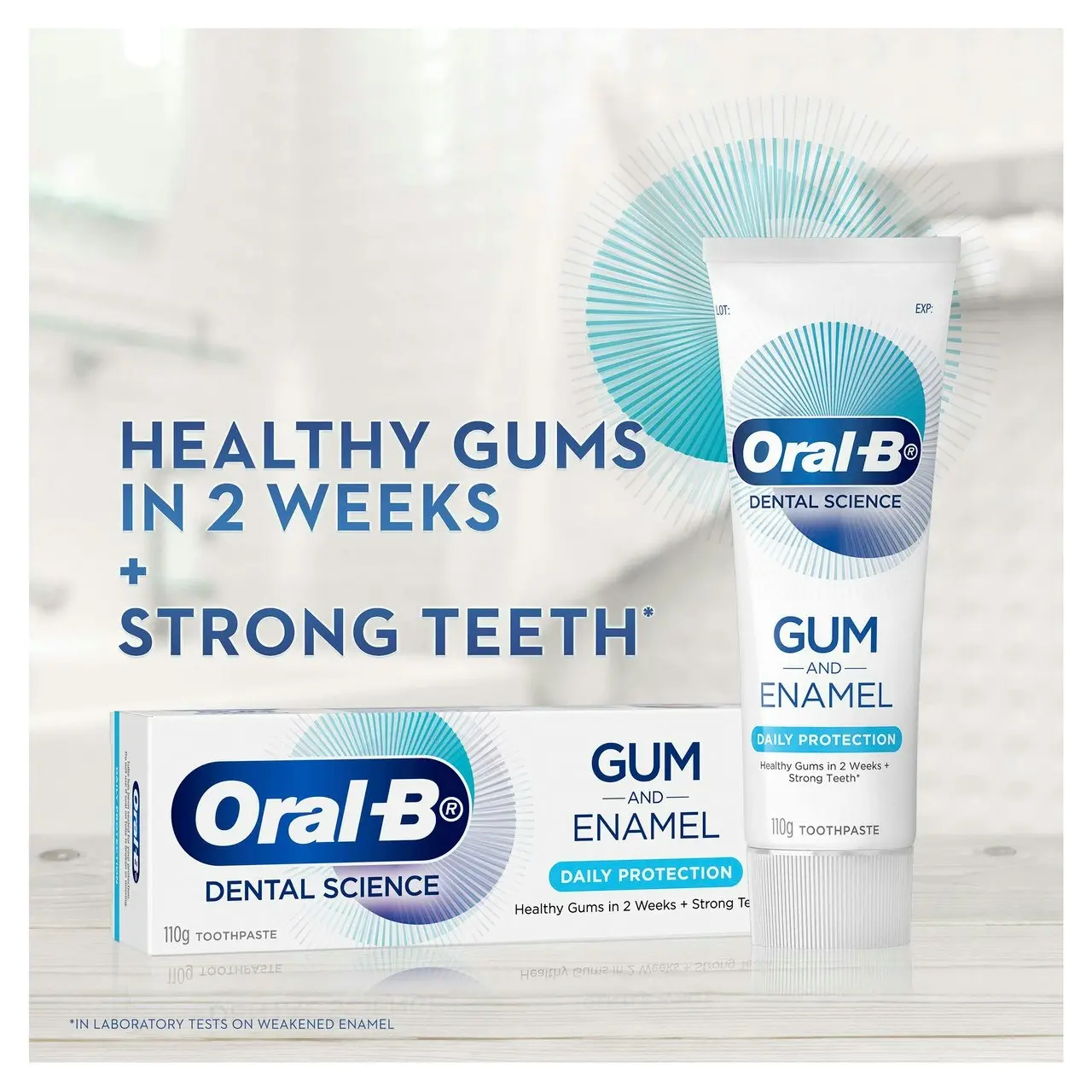 Oral-B Gum & Enamel Daily Protection Sensitive Mint Toothpaste 110g