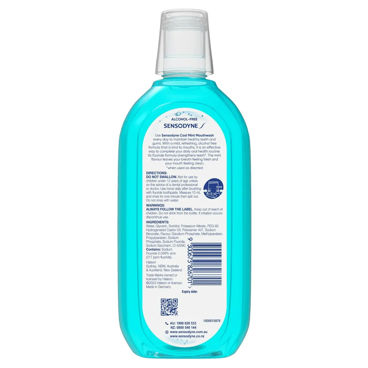 Sensodyne Cool Mint Mouthwash 500 mL