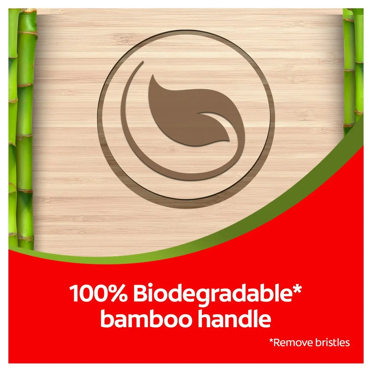 Colgate Bamboo Charcoal Manual Toothbrush, 1 Pack, Soft Bristles, 100% Biodegradable Bamboo Handle, BPA Free