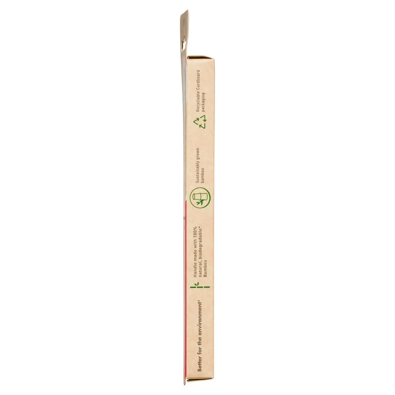 Colgate Bamboo Charcoal Manual Toothbrush, 1 Pack, Soft Bristles, 100% Biodegradable Bamboo Handle, BPA Free