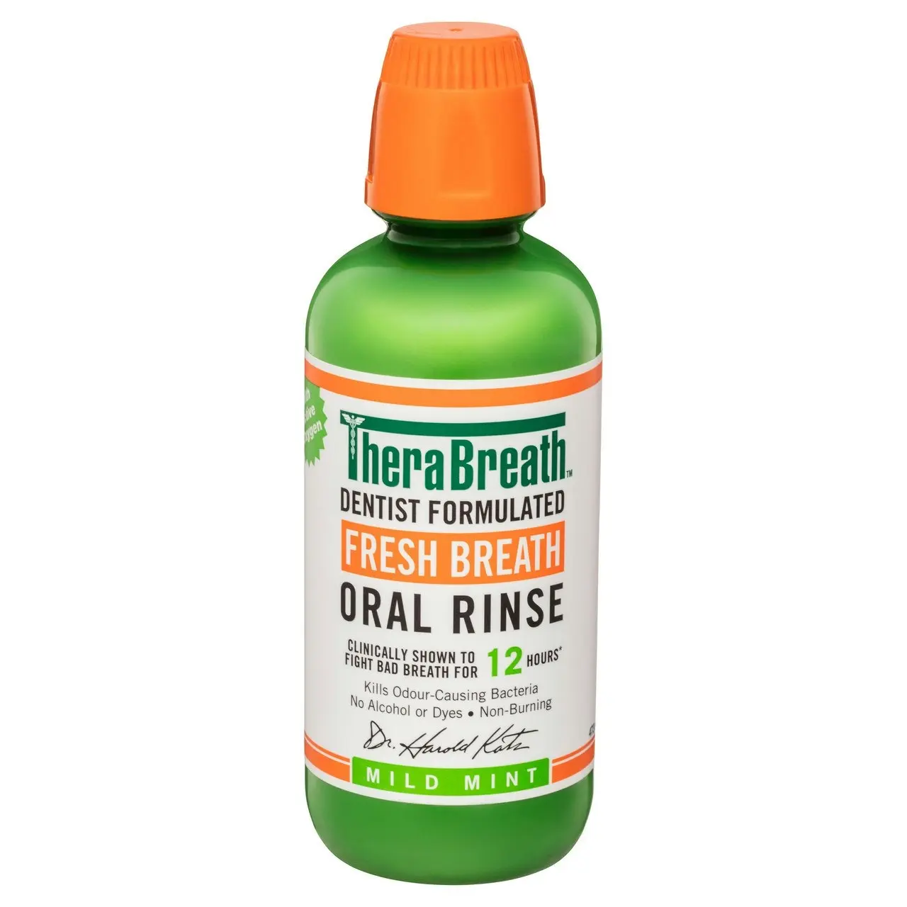 Therabreath Mouthwash Mild Mint 473ml