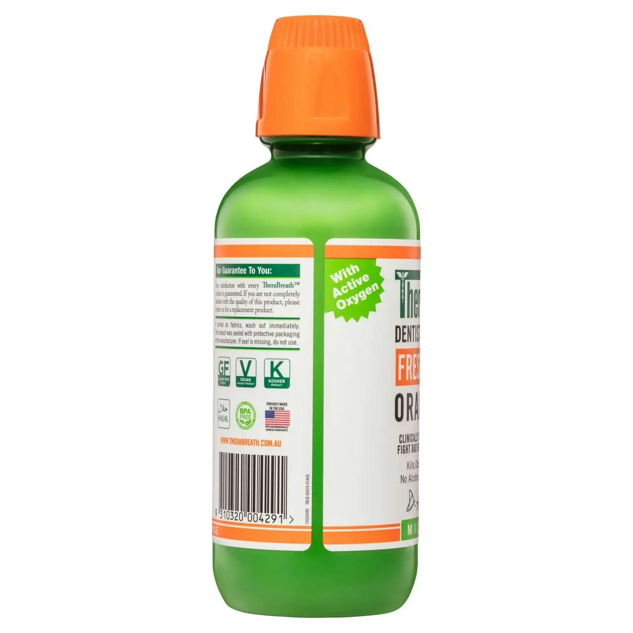 Therabreath Mouthwash Mild Mint 473ml