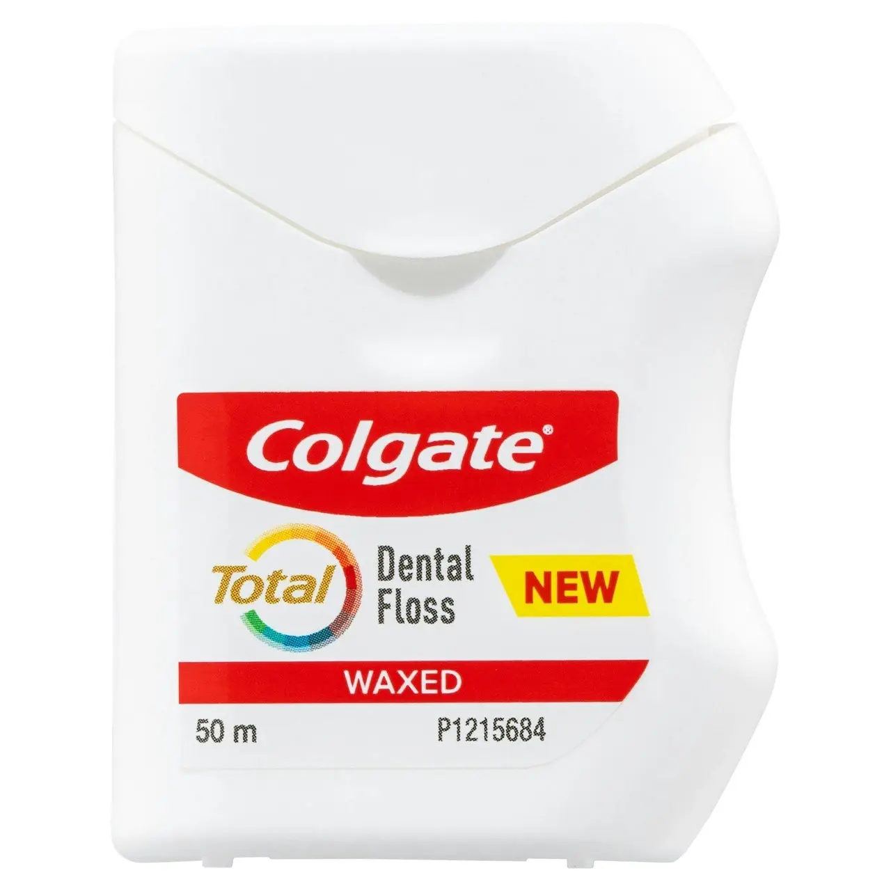 Colgate Total Waxed Dental Floss, 50m, New & Improved*, Protects Gums & Helps Prevent Tooth Decay