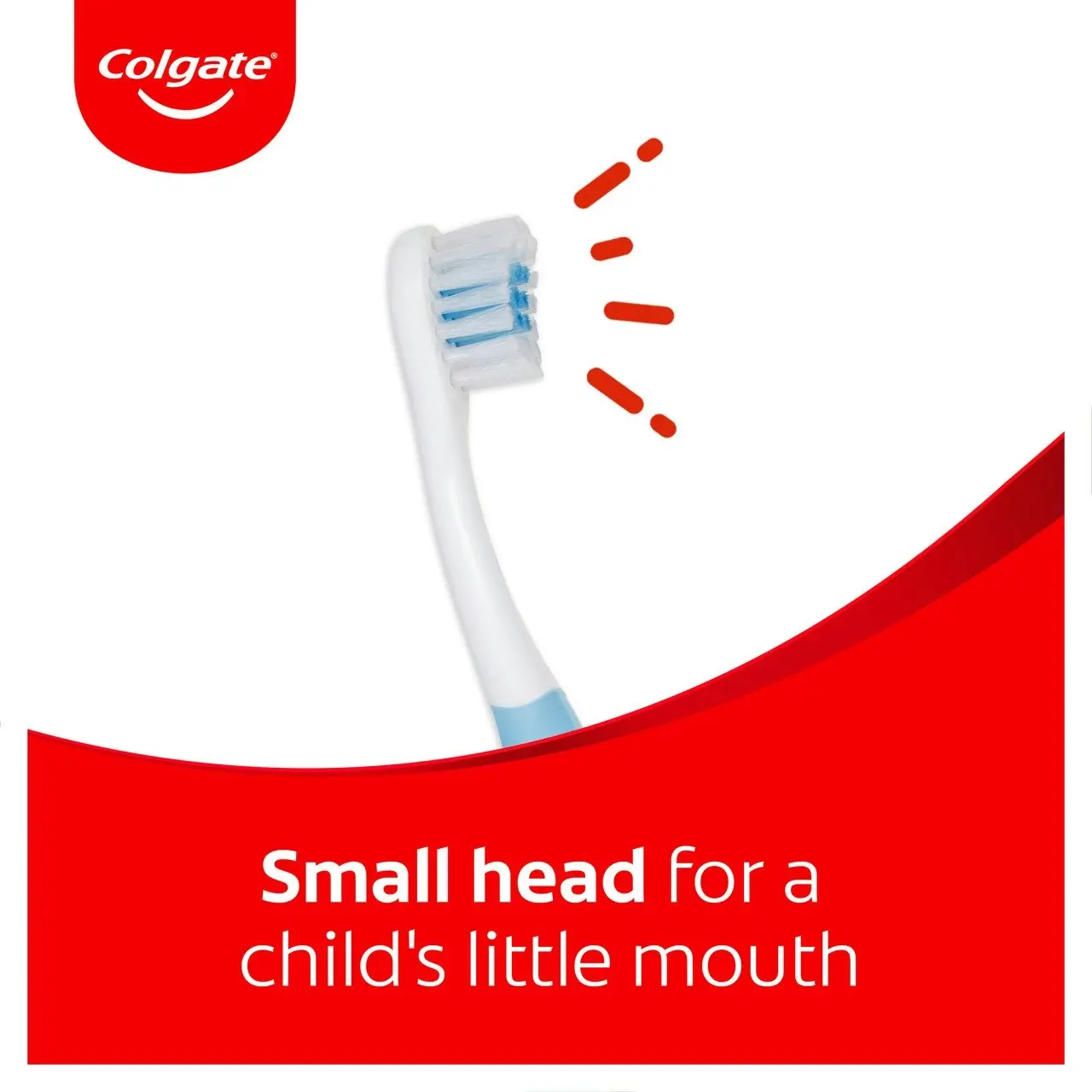 Colgate Kids My First Manual Toothbrush for Toddlers 0-2 Years, 1 Pack, Extra Soft Bristles, Colours May Vary