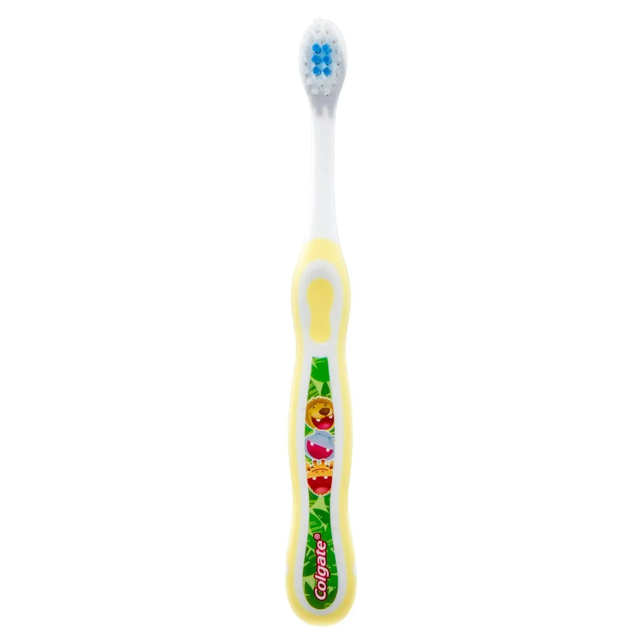 Colgate Kids My First Manual Toothbrush for Toddlers 0-2 Years, 1 Pack, Extra Soft Bristles, Colours May Vary